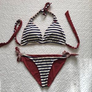 Volcom Two Piece Reversible Bikini M/L
